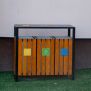 Miniaturka Wooden recycling bin  (2)